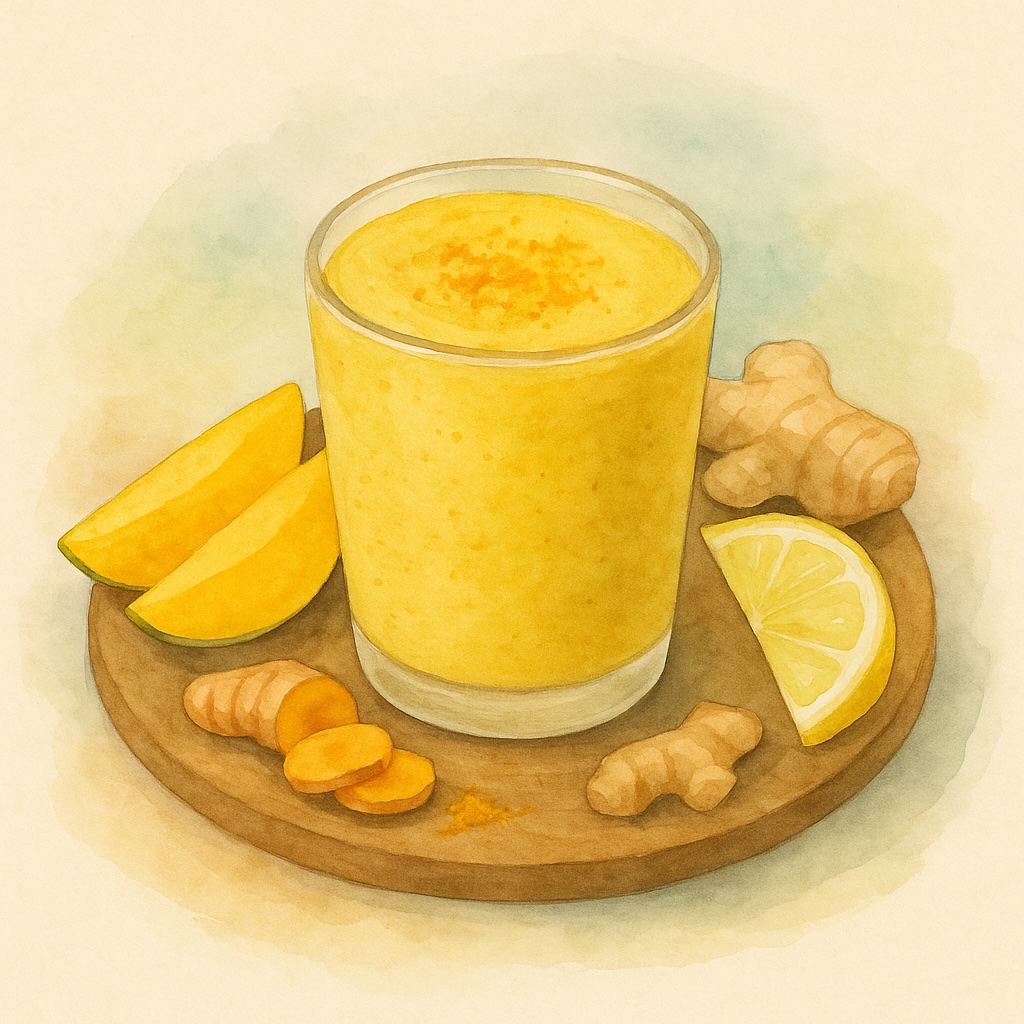 Mango Turmeric Immunity Smoothie