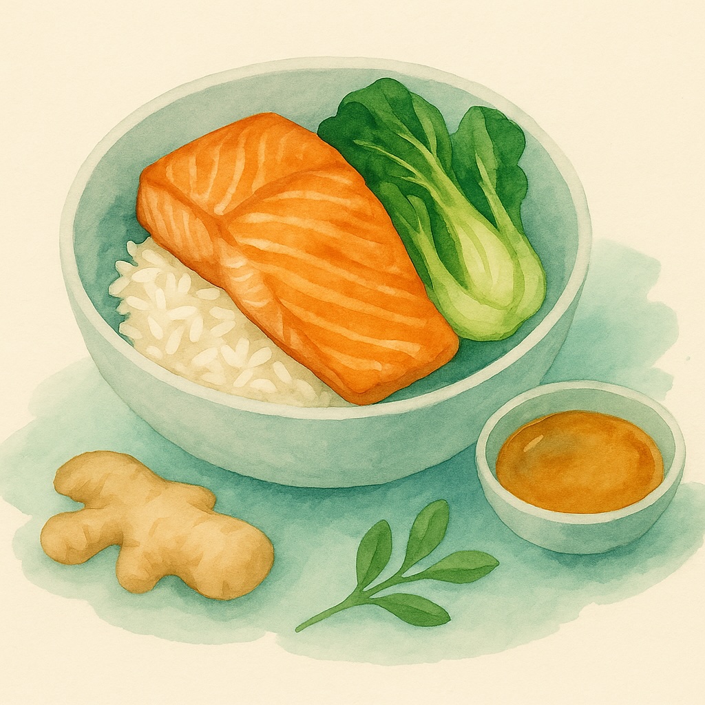 Ginger Miso Salmon